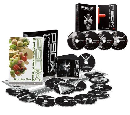 P90X 12 DVD Workout Program w/P90X PLUS & Nutrition Plan - F09962