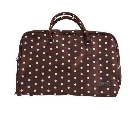 Jimeale Weekend Getaway Tote with Set of 5 Cosmetic Bags