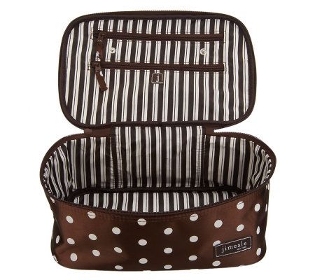 Jimeale Weekend Getaway Tote with Set of 5 Cosmetic Bags