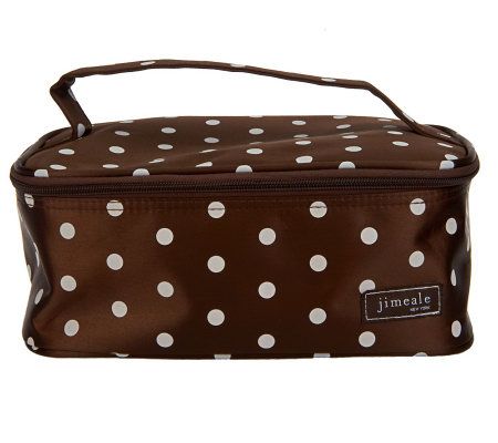 Jimeale Weekend Getaway Tote with Set of 5 Cosmetic Bags