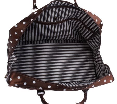 Jimeale Weekend Getaway Tote with Set of 5 Cosmetic Bags