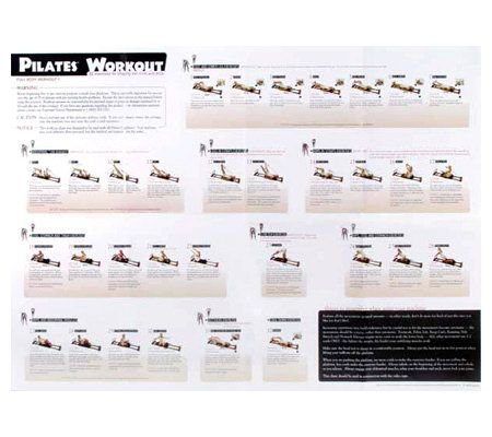 pilates reformer chart workout body qvc