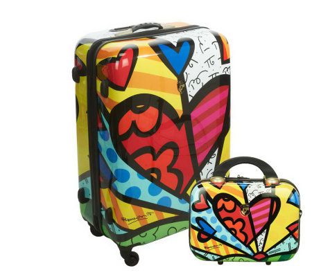 Heys USA Britto Collection 26Spinner and Beauty Case - F09979