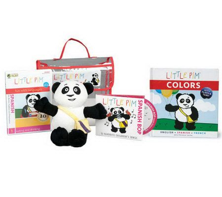 Little Pim Language Learning DVD/CD/Book Set Ages 0-5 Years - F11080