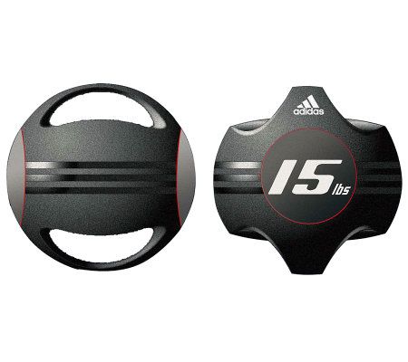 Adidas 15 lb Medicine Ball with Handles - F248180
