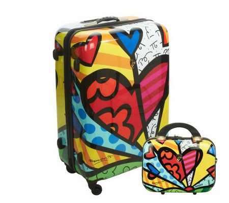 Heys USA Britto Collection 30 Spinner and Beauty Case - F09982