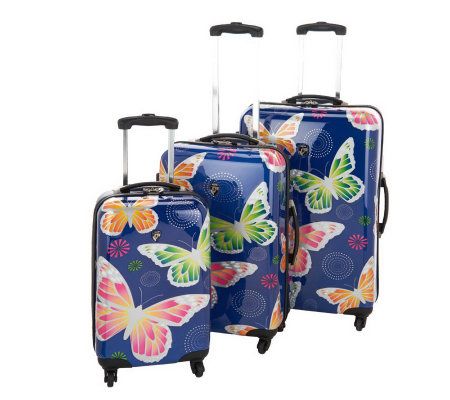 Heys 3-piece Hardside Family Packing Luggage Set - F09992