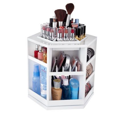 Tabletop Spinning Cosmetic Organizer by Lori Greiner