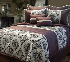  Veratex Royalty 8-Piece Queen Comforter Set 