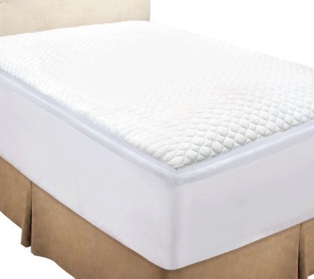Rest Assure Queen 2 Gusset Mattress Topper with Skirt and Water Guard - H198733