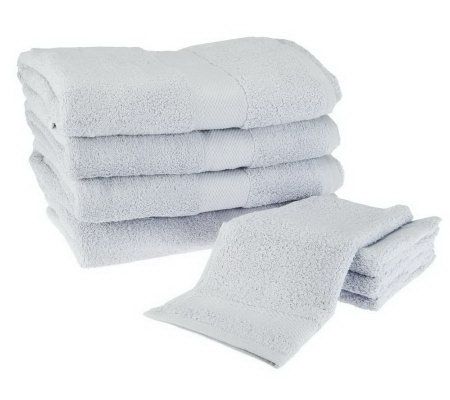 Northern Nights 600GSM 100Cotton 8-Piece Bath & Wash Towel Set - H196155