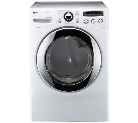 LG Electric Dryer w/ Steam Technology & Quiet Operation -Whit - H366271