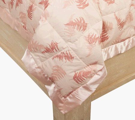 Northern Nights Botanical Fern Queen 550FP Down Blanket