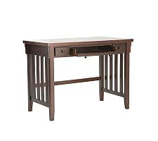 Mendenhall Espresso Writing Desk with Side SlatDetails