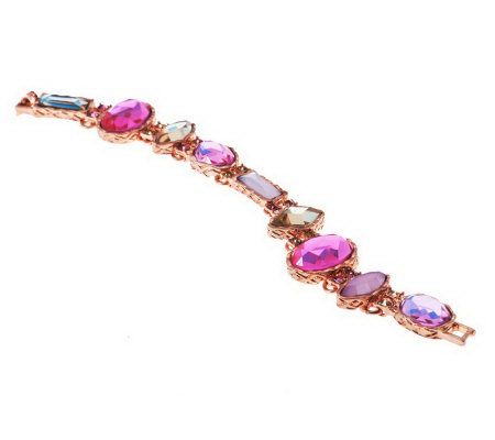 Wildlife by Heidi Klum Faceted Multi-Color Bracelet - J267421