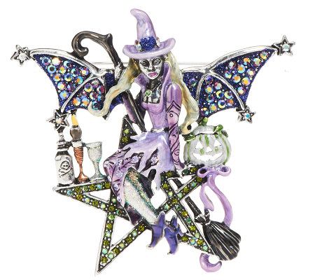 Kirks Folly Star Goddess Witch Pin/Enhancer - J268921