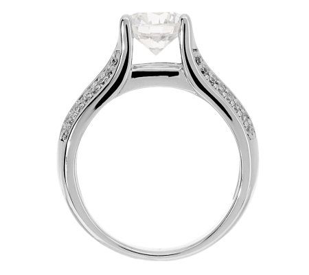 Epiphany Diamonique Bridge Style Ring