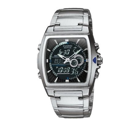 Casio Mens Edifice Thermometer Bracelet Watch - J106935