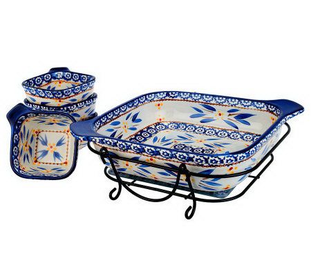 Temp-tations Old World 7-Piece Square Baker Set - K36700