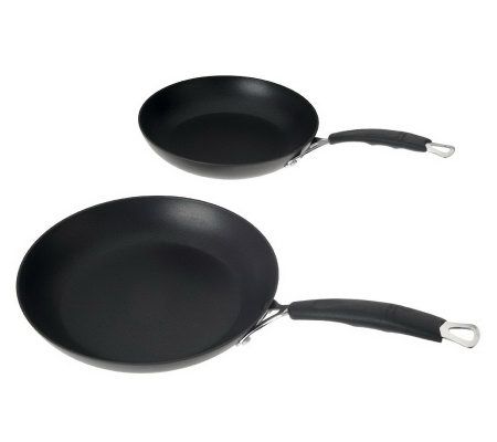 Gordon Ramsay Hard Anodized Nonstick 9.5 and 11 Skillet Set - K35207