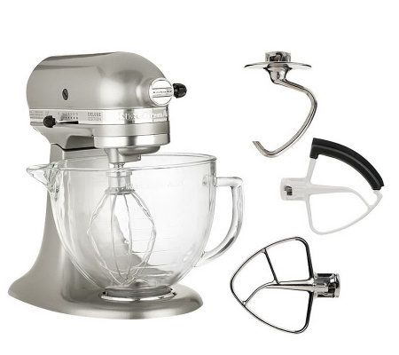 KitchenAid Deluxe Edition 5qt 325 Watt 10SpeedTiltHead Stand Mixer - K34708