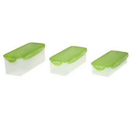 Lock & Lock 3-Piece Refrigerator Storage Set - K36616