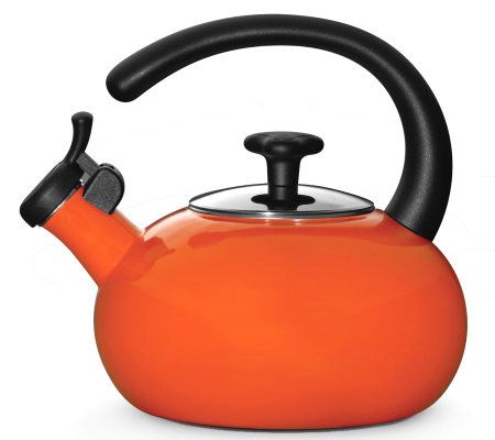 Rachael Ray 1.5 qt Whistling Teakettle - Orange - K131221