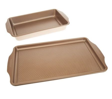 Technique Dimpled 10x15 Cookie Sheet & 9x13 Cake Pan - K36626