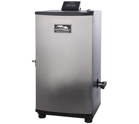 Masterbuilt 4 Rack Digital Stainless Steel Electric Smoker w/ Rib Rack - K35546