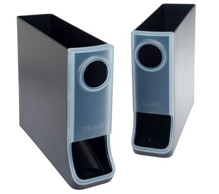 Keurig Set of Two Storage Dispensers for 48 K-Cups - K35366