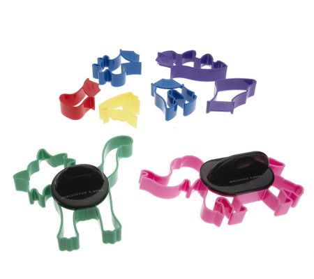 CooksEssentials Mix and Match Animal Cookie Cutters - K34280