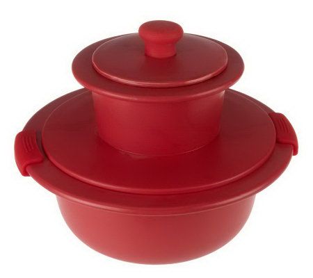 4 Quart Ceramic Flame Top It Off Pot By MarkCharles Misilli - K33986