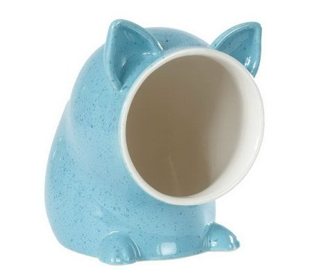 K28896 - Paula Deen Speckled Ceramic Salt Pig