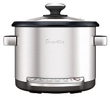 Breville BRC600XL Risotto Plus 4-qt Slow Cooker& Rice Cooker