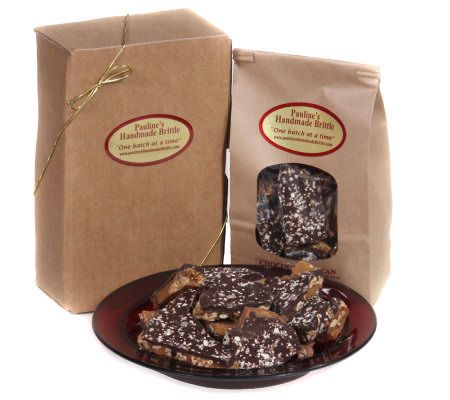 Paulines Handmade Dark Chocolate Pecan Brittle - M110800