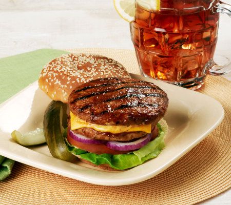 Stuffin Gourmet (24) 4-oz Southern Barbecue Glazed Burgers - M113501