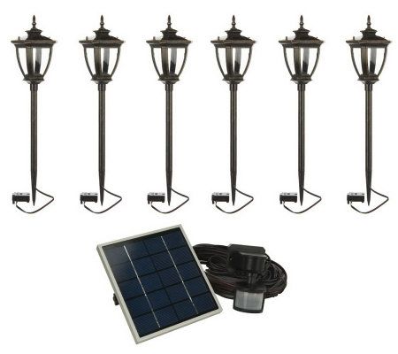 Paradise 6-pc. Merlin II Solar Power Light System with Certi-Lum Tech. - M27702