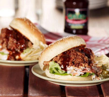 Corkys 3 lbs. Pulled Chicken or Pulled Pork w/ Bonus BBQ Sauce - M28404