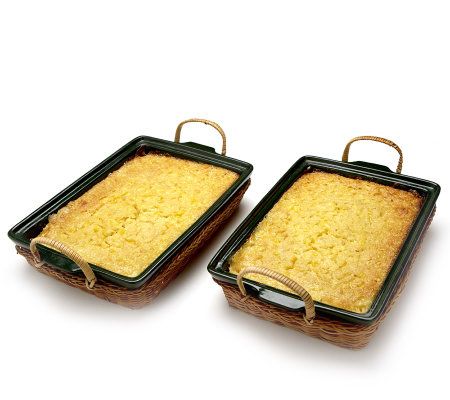 St. Clair 2/2 lb. Corn Souffle Trays - M106706