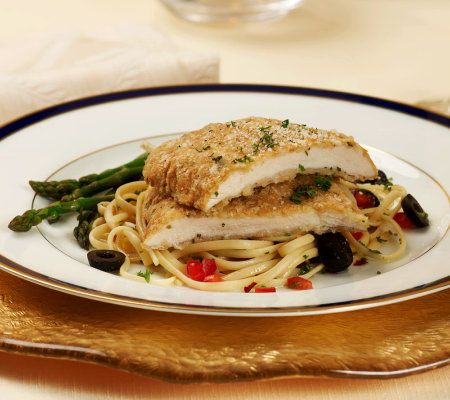 Stuffin Gourmet (10) 4 oz. Mediterranean Crusted Chicken Breasts - M41808