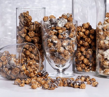 Hampton Popcorn (5) Boxes Gourmet Flavor Popcorn Assortment - M25717