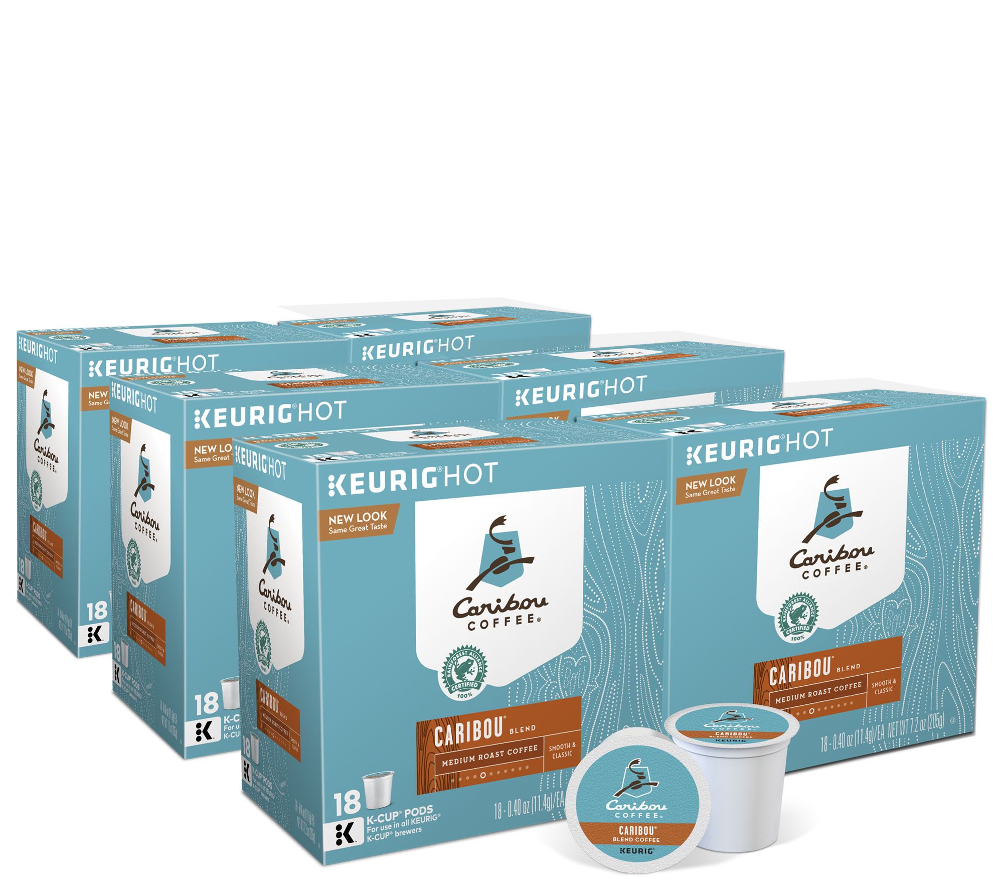Keurig 108-pc K-Cups Caribou Blend Coffee - M111418