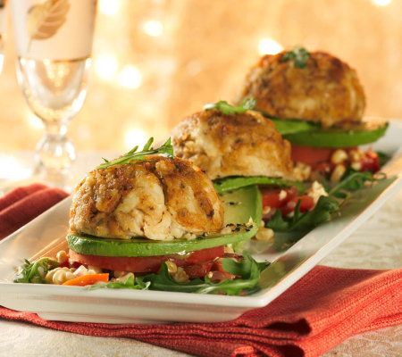 Graham &Rollins (8) 4 oz. Classic Crab Cakes - M28937