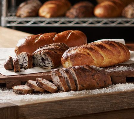 Jimmy the Baker (4) 1.25 lb. Heat and Serve Savory Artisan Breads - M41738