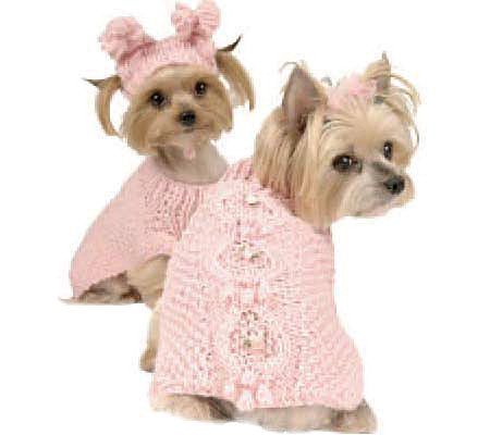 Maxs Closet Bobble Cable with Rosette & Hat - M112268