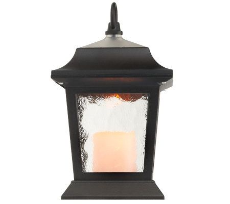 Solithia 3-in-1 Solar Powered FlamelessCandle Lantern w/Timer
