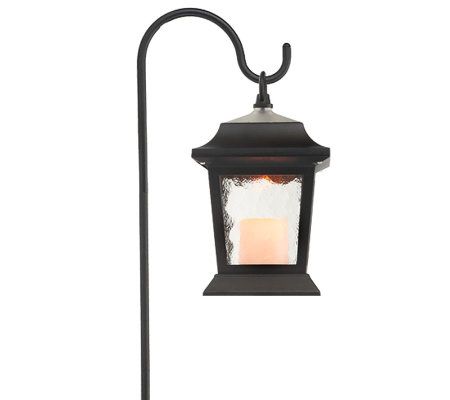 Solithia 3-in-1 Solar Powered FlamelessCandle Lantern w/Timer