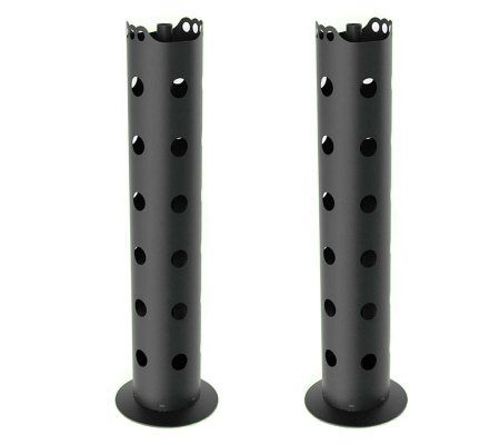 Set of 2 Flower Towers 34 Vertical Growing Planters - M29193