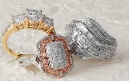 J274389-Affinity Diamond 1.00 ct tw Holiday Ring, 14K Gold