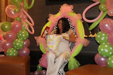 opening my generous gifts!